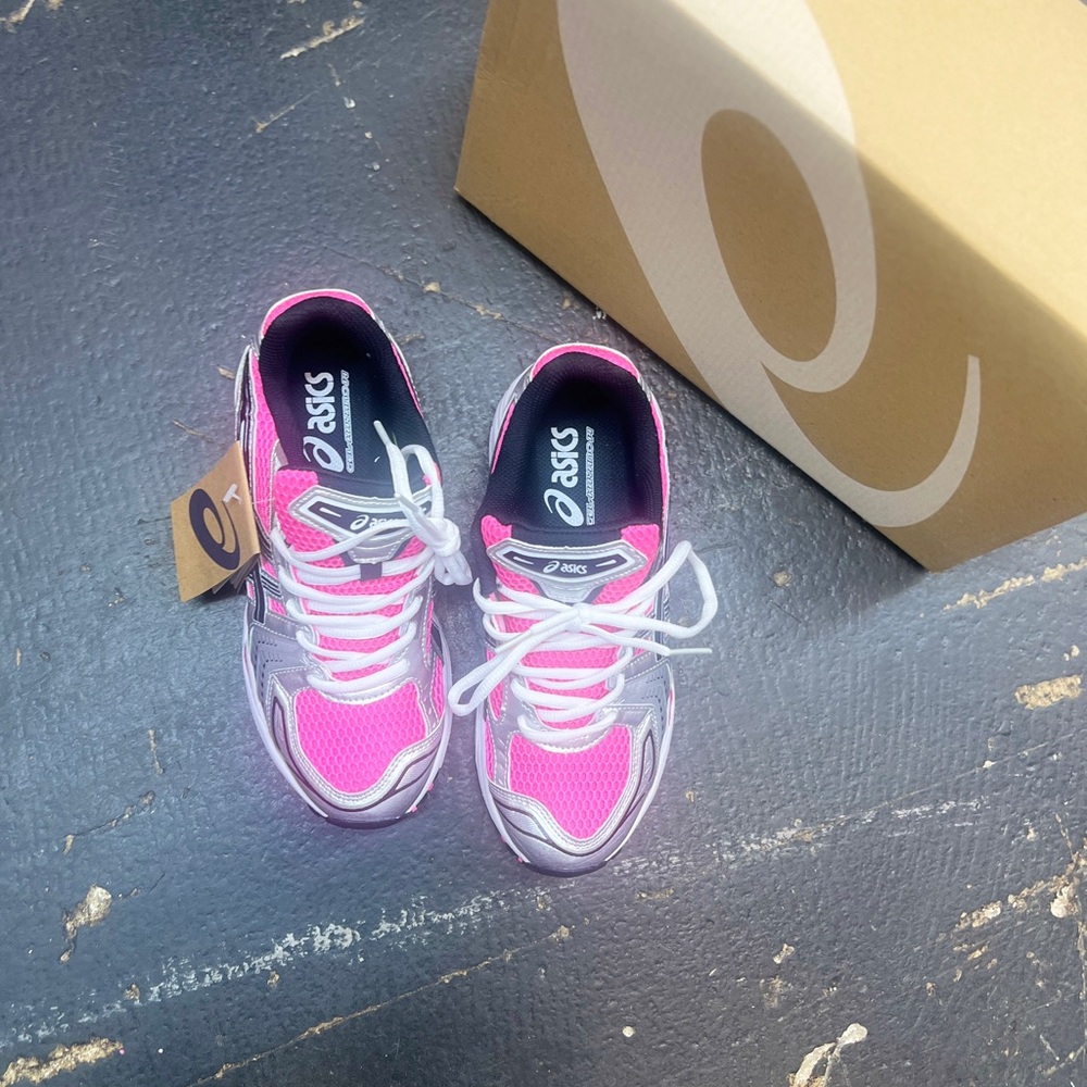 ASICS Gel Kayano 14 Pink Glo Black Sneakers - Picture 6 of 11
